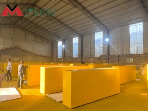 <span class=keywords><strong>Tablero</strong></span> de Encofrado Impermeable de Primera Clase, Ecológico y Moderno, para Encofrado de Pisos de Concreto, Panel Decorativo de Madera Contrachapada de Abeto E1 - Product Image 4