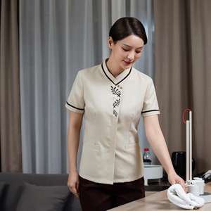 ホテルハウスキーパークリーニングスタッフ制服制服ホテル受付病院デザインホテルインド市場受付 - Product Image 5