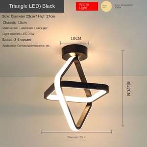 Simple Modern 30W LED Ceiling <b>Light</b> 4000K CCT PVC Body Acrylic <b>Cover</b> <b>for</b> Home Office Interior Living Room Bedroom <b>for</b> Villas - Product Image 6