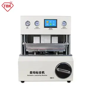 TBK 908 2 in 1 OCA Laminating Machine With Bubble Remover For Phone Edge And Flat Screen Glass LCD Repair