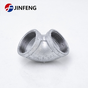 JinFeng Chất lượng cao bspt mạ kẽm ống nước phụ kiện áp suất thấp đồng bằng cuối ống & khuỷu tay cạnh tranh có uy tín giá thấp - Product Image 4