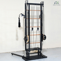 Tour de Pilates autoportante peu encombrante avec base pliable pour la maison et le studio – Idéale pour vos routines de fitness
