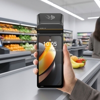 Vente en gros de terminaux de point de vente mobiles Sunmi V3 personnalisés avec logo, écran 6,75 pouces, Android 13, 3 Go de RAM, 32 Go de stockage, imprimante 58 mm, NFC pour supermarché