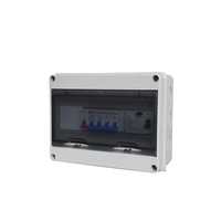 Boîtier de Combinaison Solaire ZCEBOX 6 Cordons, Boîtier de Jonction PV en Plastique IP65, Distribution Électrique avec Certification CE pour Système Solaire