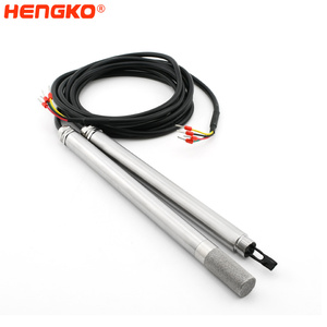 Ht606 IP67 RS485 <span class=keywords><strong>4</strong></span>-<span class=keywords><strong>20mA</strong></span> chính xác và ổn định công nghiệp nhiệt độ và độ ẩm cảm biến mét cho đường ống Máy phòng khoai tây lưu trữ - Product Image 1