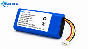 Batterie rechargeable au lithium-ion 7,4 V 3500 mAh 18650‑2S personnalisable - Product Image 2