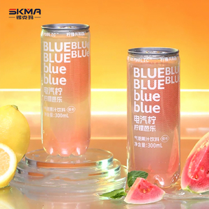 Pull-Ring Chai Trong Suốt Nước Ép Trái Cây Nước Soda Nhựa Pet Lon Với Dễ Dàng Mở Nhôm Có Nắp Đậy - Product Image 3