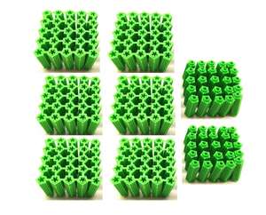 Vis de décoration tuyau d'expansion en plastique droit vert prix d'usine meilleure qualité de bâtiment et <span class=keywords><strong>immobilier</strong></span> - Product Image 5