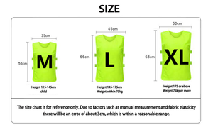 カスタム サッカー ビブス 通気性 サッカー ピニーズ サッカー ベスト スモールメッシュ フットボール トレーニング ベスト フットボール ビブス - Product Image 6