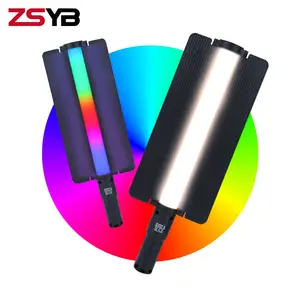 Ручная палочка ZSYB 20 Вт Rgb, светодиодное Профессиональное аудио-видео Освещение