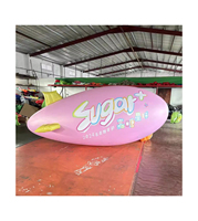 Ballon gonflable en PVC personnalisé pour la promotion publicitaire de la marque BOYI, ballon aérien à l'hélium