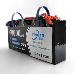 แบตเตอรี่ลิเธียมไอออนแบบชาร์จได้คุณภาพสูง ปลอดภัย 24s 60000mah 10c 88.8v ความหนาแน่นพลังงานสูง สำหรับโดรน - Product Image 3