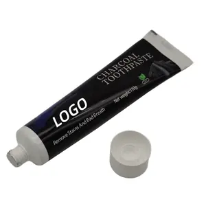 Dentifrice naturel rafraîchissant pour l'haleine ODM usine de dentifrice au charbon de bois vente en gros logo personnalisé éliminer efficacement le tartre