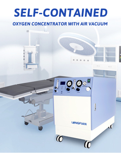 Concentrateur d'<span class=keywords><strong>oxygène</strong></span> haute pression 10L avec aspiration médicale chirurgicale à pression négative et <span class=keywords><strong>air</strong></span> de compresseur - Product Image 3
