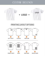 T-shirt vintage délavé à l'acide pour homme, logo personnalisé, effet vieilli, coton épais 100%, vierge, coupe oversize, style décontracté, tissu tricoté