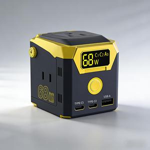 hot selling usb-c 65w gan portable charger pd 3.0 fast charging qc3.0 cell phone chargers 65W GaN flash charging - Product Image 1