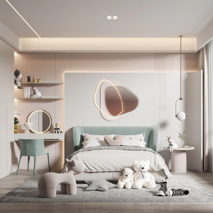 Nuovi Arrivi: Mobili per Camerette Bambini con Design Cartoonesco e Superficie Liscia Lucidata per Piccoli Appartamenti - Product Image 5
