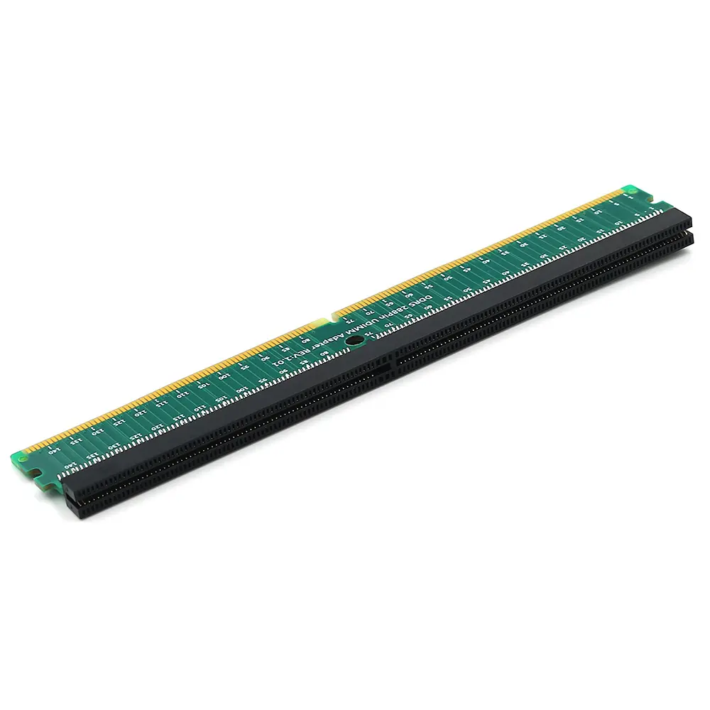 Настольный ПК DDR5 1,1 В постоянного тока pin UDIMM тестовая Память RAM защитный адаптер карты для ПК компьютера