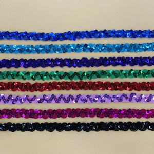 Zsy Tự Làm May <span class=keywords><strong>Gimp</strong></span> Vàng Bện <span class=keywords><strong>Trim</strong></span> Bện Sequined Ren Cắt Tỉa Vải Ren Cho Khăn Trang Phục Kim Loại Tatting <span class=keywords><strong>Trim</strong></span> - Product Image 3