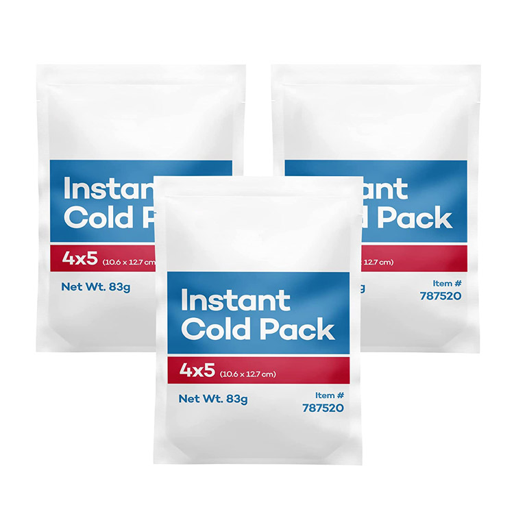 Hot Selling Wholesale Custom Cold Pack Disposable Instant Ice Pack for Injury