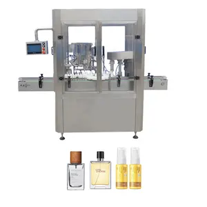 Automatic Cosmetics 50 Ml Spray Filling Machine Perfume Liquid Spray Bottles Filling Machine