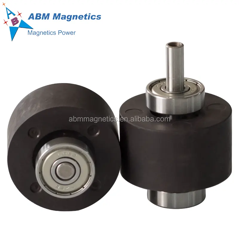 D36.6XD6X21 Radiator Motor Injeksi Ferit Rotor Magnet Dc Motor Suhu Tinggi Magnetic 4 Kutub Magnet Plastik Cincin Magnet
