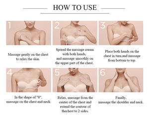 Crème pour le buste à base d'herbes biologiques OEM 100 ml, crème pour le buste volumineux, courbes généreuses, crème nourrissante pour le buste, crème pour l'augmentation instantanée du buste - Product Image 5