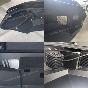 Defensa Delantera <span class=keywords><strong>Armando</strong></span> para Hilux Revo Rocco Facelift 2021-2023 con Luz Led y Soporte para Cabrestante Accesorios para Auto 4X4 Barra de Parachoques - Product Image 3