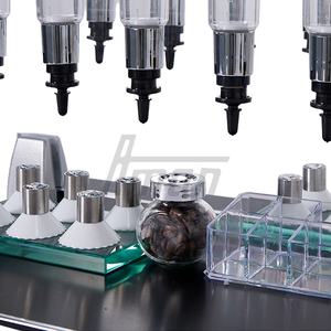 Perfume Bar Display Double Row 12 Head <b>Dispensers</b> Perfumes Bar Easy to Operate 200mL Capacity Glass/Plastic <b>Bottles</b> Cosmetic Use - Product Image 3