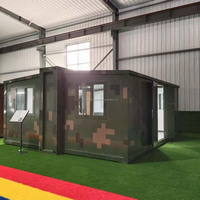 Maison préfabriquée extensible de 20 pieds, logement modulaire pour travailleurs, pour projet de camp