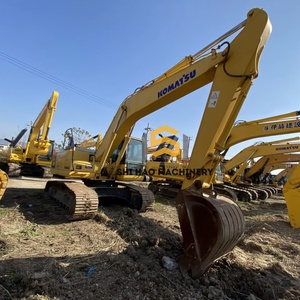 รถขุดไฮดรอลิกแบบตีนตะขาบ Komatsu PC200 มือสอง ใช้งานน้อย ประหยัดน้ำมัน ค่าใช้จ่ายต่ำ เหมาะสำหรับงานก่อสร้าง - Product Image 1