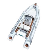 Nouveau bateau RIB 480 Tube gonflable en fibre de verre coque profonde en V à vendre