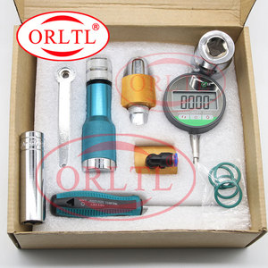 320D smontaggio e strumenti di misura 320d C6 C7 C9 iniettore C-9 montare smontare strumento elettrovalvola corsa misura - Product Image 1