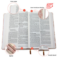 Bible chrétienne espagnole personnalisée, impression Reina Valera 1960 avec notes « Rencontre avec Dieu », couverture rigide, broderie en tissu, Sainte Bible