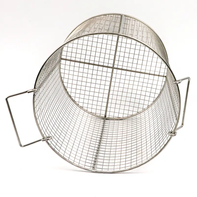 Customized Wholesale Basket Stainless Steel SUS 304 Rod Wire Mesh Basket