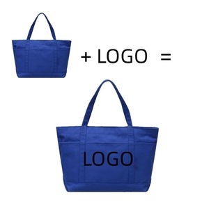 Bolsos de lona de moda al por mayor con cremalleras, forro de poliéster, múltiples bolsillos, asas de cuerda, duraderos, bolsos de un solo hombro, China - Product Image 2