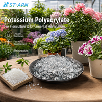 Gel agricole économique SAP (Polyacrylate de potassium) pour la propagation des fleurs en serre et en pépinière, optimisant l'utilisation de l'eau