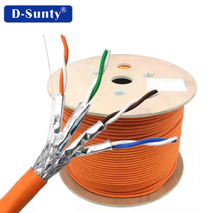 Cable de Red LAN Cat8 S/FTP de Baja Pérdida y Transmisión Rápida, Rollo de 305m (1000 pies), 40GBPS, 2000MHz, Cables de Comunicación Cat8 - Product Image 3