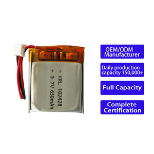 Live-Stream-Licht LiPo-Akku 3,7V 102428 650mAh Li-Ionen-Akku für Video-Ersteller - Product Image 1