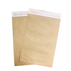 Sacs en papier <span class=keywords><strong>kraft</strong></span> biodégradables écologiques pour l'emballage transfrontalier de vêtements et de chaussures, enveloppes et cartes, petites pochettes Chine - Product Image 1