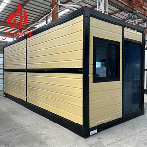 Robustes Modulares Stahlcontainerhaus CE-Zertifiziert Modernes Design Vorgefertigtes Büro Garage - Product Image 1