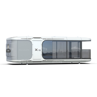 Zcamp X5 Chine vente en gros en acier écologique hôtel abri d'auto utiliser maison préfabriquée modulaire Mini maison petites maisons