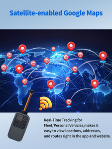 เครื่องติดตาม GPS สำหรับยานพาหนะ 2G กันน้ำ สำหรับรถจักรยานยนต์ รถยนต์ จักรยาน ติดตามตำแหน่งแบบเรียลไทม์ พร้อมรีเลย์ตัดสัญญาณเครื่องยนต์จากระยะไกล แอปฟรี - Product Image 3