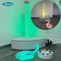 Équipement de thérapie par tube à bulles LED à changement de couleur, kit de salle sensorielle pour enfants autistes, apaisant