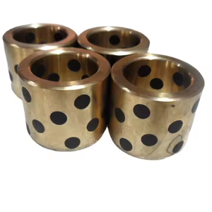 JDB Top Supplier SOB25-35-30 Self-Lubricating Sliding Bearings Graphite Bronze Sleeve with Copper <strong>Guide</strong> Rails - Product Image 3