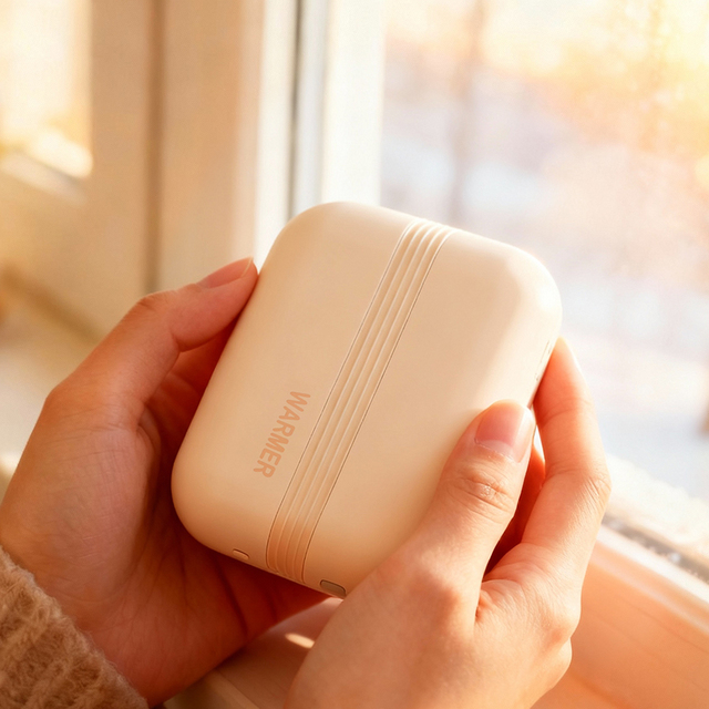Winter Portable 2-in-1 Magnetic Hand Warmer Fast Warm Rechargeable Electric Hand Warmer 6000mAh Detachable Ultra Pocket Gifts