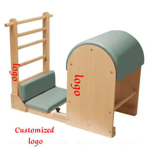 <span class=keywords><strong>Prix</strong></span> usine minceur musculation Yoga Machine Pilates bois Pilates échelle baril - Product Image 5