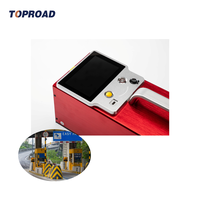 Rétroréflectomètre portable pour chaussée par temps de pluie, mesureur RL à chemin lumineux ouvert, détection rapide mobile, voix anglaise, sécurité routière