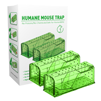 X-PEST Dernière Génération Piège à Souris Efficace Élimination Rapide Souris et Rats Sensibles Contrôle des Rongeurs Piège à Souris PC Grand et Petit Tunnel Robuste pour Rats