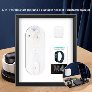 ODM/OEM kombinasyonu 6-in-1 kablosuz hızlı şarj seti özelleştirilmiş iş ofis hediyeleri promosyon elektronik ürünler öğeler - Product Image 3